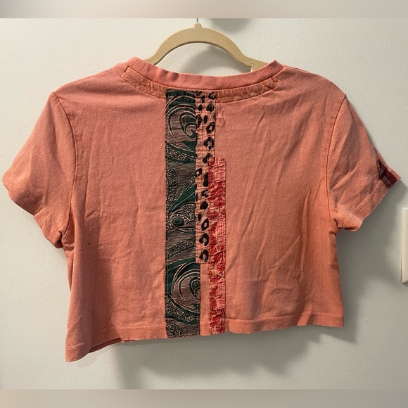 Patchwork Crop Top - Picture 2 of 16